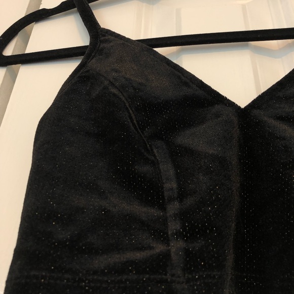 NWT Francesca’s Glitter Bralette - Picture 5 of 10